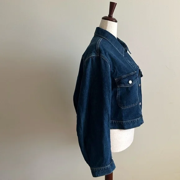 COS Jean Jacket Blue - Picture 4 of 11